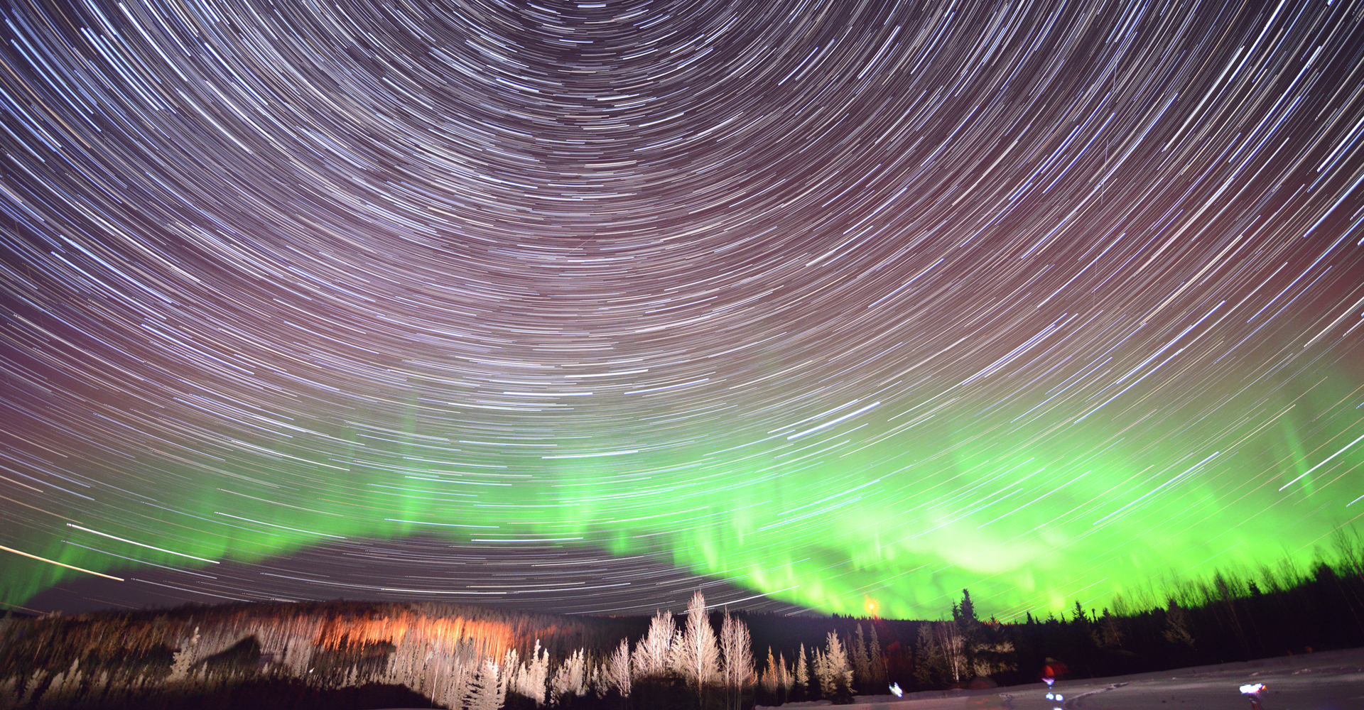 Fairbanks, land of the aurora borealis and the midnight sun Alaska